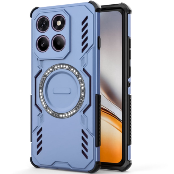 Чохол - накладка Omeve Armor Cooling with Ring для Motorola Edge 60 Fusion з магнітним кільцем