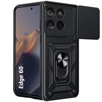 Чохол Ricco Camera Sliding для Motorola Edge 60 із захисною шторкою на камеру та металевм кільцем