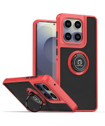 Чохол TPU Color Matte Ring для Motorola Edge 60 з кільцем - підставкою