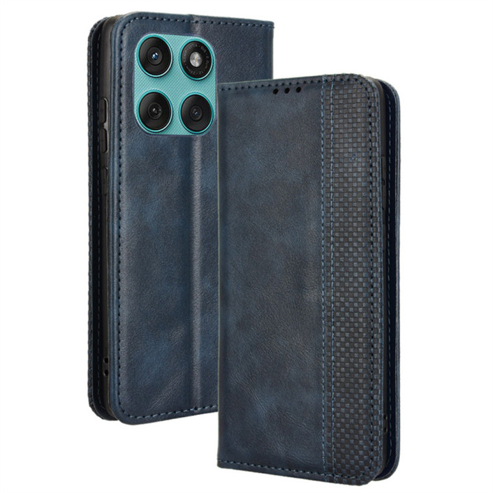 Чехол - книжка Epik iFace Retro Leather для Motorola Edge 60 с магнитным креплением