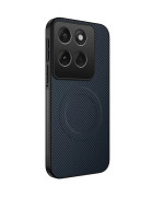 Чохол Carbon Shield with Ring для Motorola Moto G67 / G77​ з підтримкою бездротової зарядки