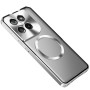Чехол накладка Metal Glass Ring для Motorola Edge 70 Fusion с металлическим кольцом и дополнительной защитой на камеру