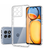 Прозорий силіконовий чохол для Motorola Edge 70 Fusion