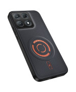 Чехол New Carbon Shield для Motorola Edge 70 Max с поддержкой беспроводной зарядки