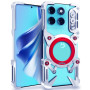 Чохол Metal Cyber Bamper для Motorola Edge 60 Fusion з кільцем та шнурком-тримачем