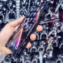 Чохол Metal Cyber Bamper для Motorola Edge 60 Fusion з кільцем та шнурком-тримачем