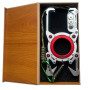 Чохол Metal Cyber Bamper для Motorola Edge 60 Fusion з кільцем та шнурком-тримачем