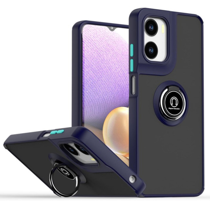Чехол - накладка TPU Color Matte Ring для Motorola Moto G05