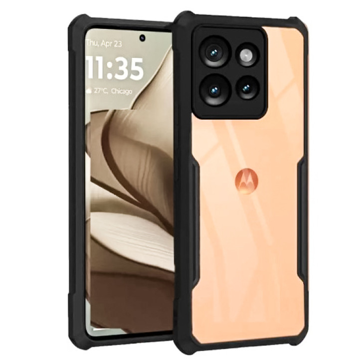 Протиударний чохол - накладка Acryl Armor Shell для Motorola Moto G15 / G15 Power, Black