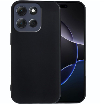 Матовый чехол накладка TPU для Motorola Moto G67 / G77, Black