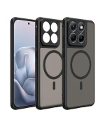Матовий чохол Magsafe TPU+PC для Motorola Moto G67 5G / G77 5G, Black