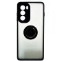 Чохол-накладка TPU Color Matte Ring для Motorola G200 5G оливковий