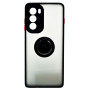 Чохол-накладка TPU Color Matte Ring для Motorola G200 5G оливковий