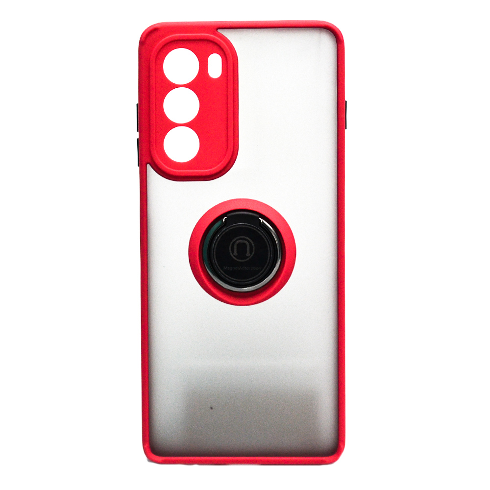 Чохол-накладка TPU Color Matte Ring для Motorola G200 5G червоний
