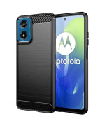  Чехол - накладка Polished Carbon для Motorola Moto G04 / G04s / E14