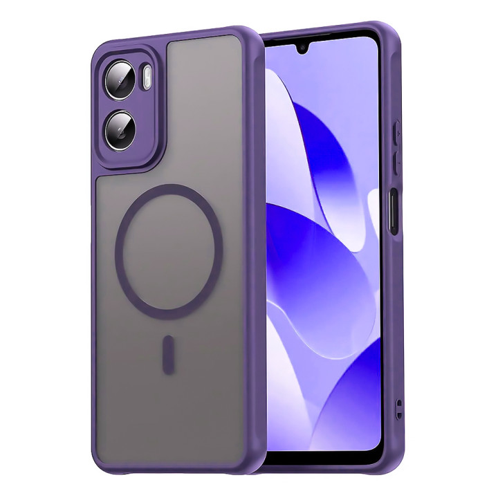 Чохол PC Matte Ring для Motorola Moto G06 / G06 Power із захистом камери