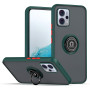 Чохол накладка TPU Color Matte Ring для Motorola Moto G13 / G23 / G53 чорно-червоний