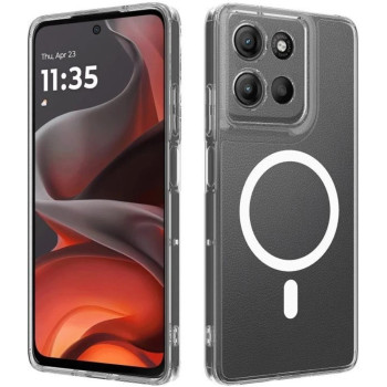 Чехол Clear Case Magnetic Ring для Motorola Moto G17 / G17 Power