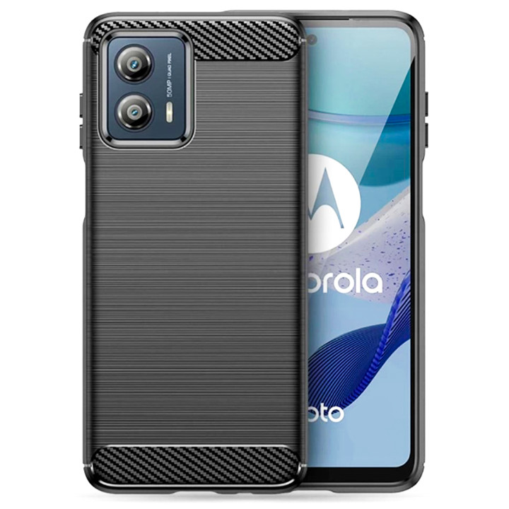 Чехол накладка Polished Carbon для Motorola Moto G24 / G24 Power