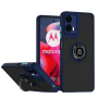 Чохол - накладка TPU Color Matte Ring для Motorola Moto G24 / G24 Power синій