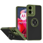 Чохол - накладка TPU Color Matte Ring для Motorola Moto G24 / G24 Power синій