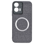 Чехол накладка New Textile Magnetic Ring для Motorola Moto G24 / G24 Power