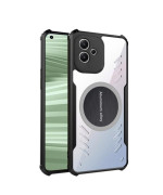 Чохол - накладка Acryl Cooling Armor для Motorola Moto G54 / G54 Power з металевою пластиною, Black