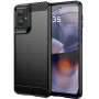 Чохол - накладка Carbon для Motorola Moto G55 синій