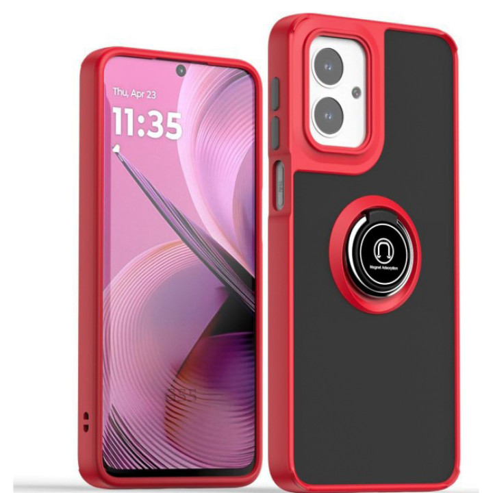 Чехол - накладка TPU Color Matte Ring для Motorola Moto G55