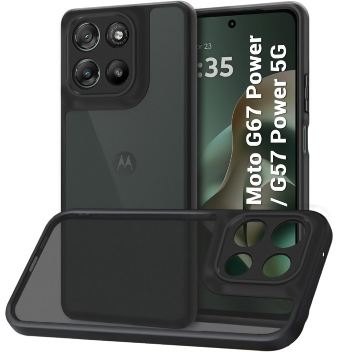 Чохол TPU Bamper Case для Motorola Moto G57 Power 5G із захисною рамкою на камеру
