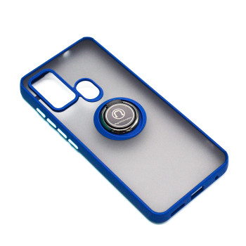 Чехол-накладка TPU Color Matte Ring для Motorola G60 / G60s