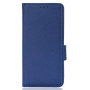 Чехол книжка Leather Magnet Case для Motorola Moto G72 синий