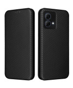 Чехол-книжка Carbon Fiber Texture для Motorola Moto G84