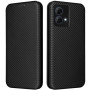 Чехол-книжка Carbon Fiber Texture для Motorola Moto G84