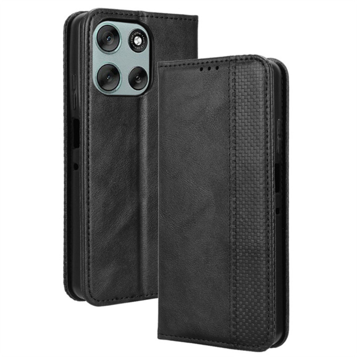 Чехол - книжка Epik iFace Retro Leather для Motorola Moto G86 Power​ с магнитным креплением