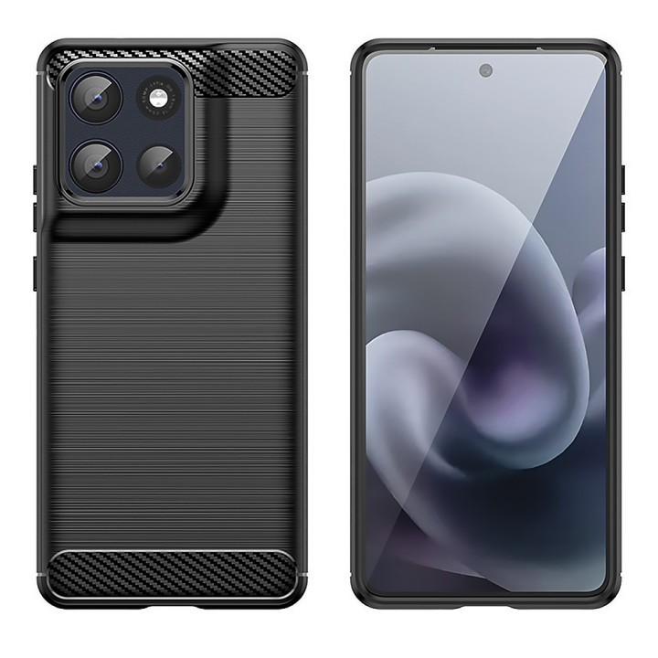  Чохол Polished Carbon для Motorola Moto G86