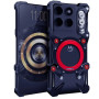 Чохол Metal Cyber Bamper для Motorola Moto G86 з кільцем та шнурком-тримачем