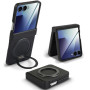Чехол Omeve Shockproof Ring 360 для Motorola Razr 70 / 60 / 50 с магнитным кольцом
