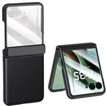 Чохол Omeve Shockproof Leather для Motorola Razr 60 Ultra