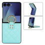 Чохол Lingge Flip для Motorola Razr 70 Ultra / 60 Ultra з кільцем-тримачем