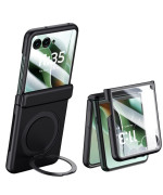 Чохол Omeve Shockproof Ring 360 для Motorola Razr 60 Ultra з магнітним кільцем
