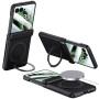 Чохол Omeve Shockproof Ring 360 для Motorola Razr 60 Ultra з магнітним кільцем