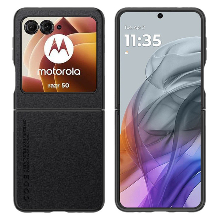 Чехол CODE Tactile Experience для Motorola Razr 70 / 60 / 50 с защитой на камеру