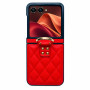 Чохол Lingge Flip для Motorola Razr 70 / 60 / 50 з кільцем-тримачем