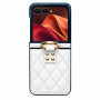 Чохол Lingge Flip для Motorola Razr 70 / 60 / 50 з кільцем-тримачем