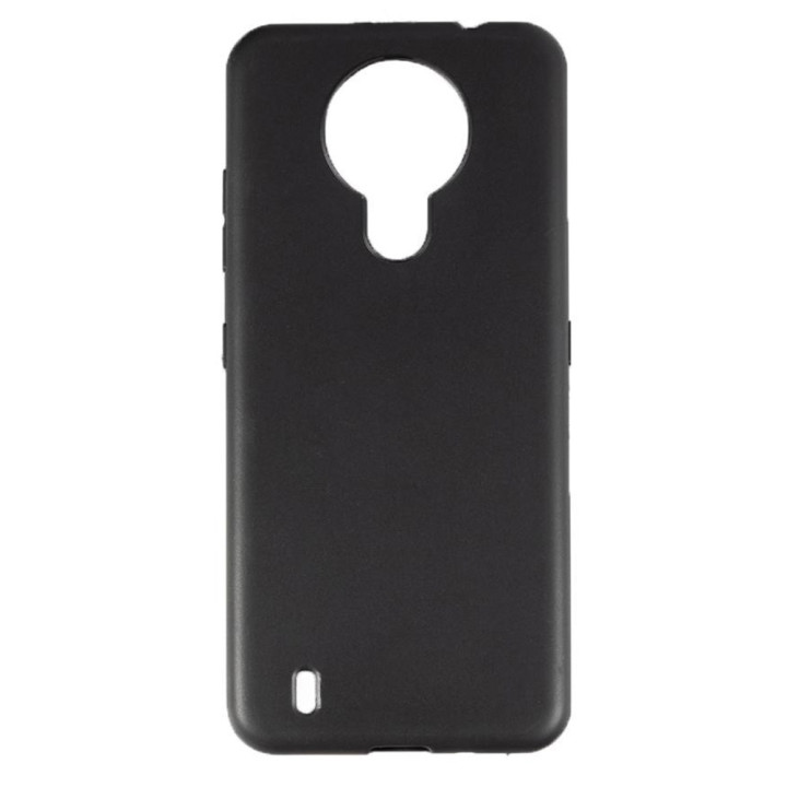 Матовый чехол накладка Silicone Matted для Nokia 1.4, Black