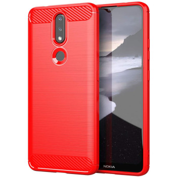Чохол накладка Polished Carbon для Nokia 2.4
