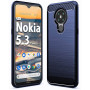 Чохол накладка Polished Carbon для Nokia 5.3