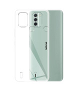 Прозорий силіконовий чохол накладка Oucase для Nokia C31, Transparent