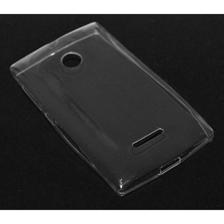 Прозорий силіконовий чохол для Nokia Lumia 532